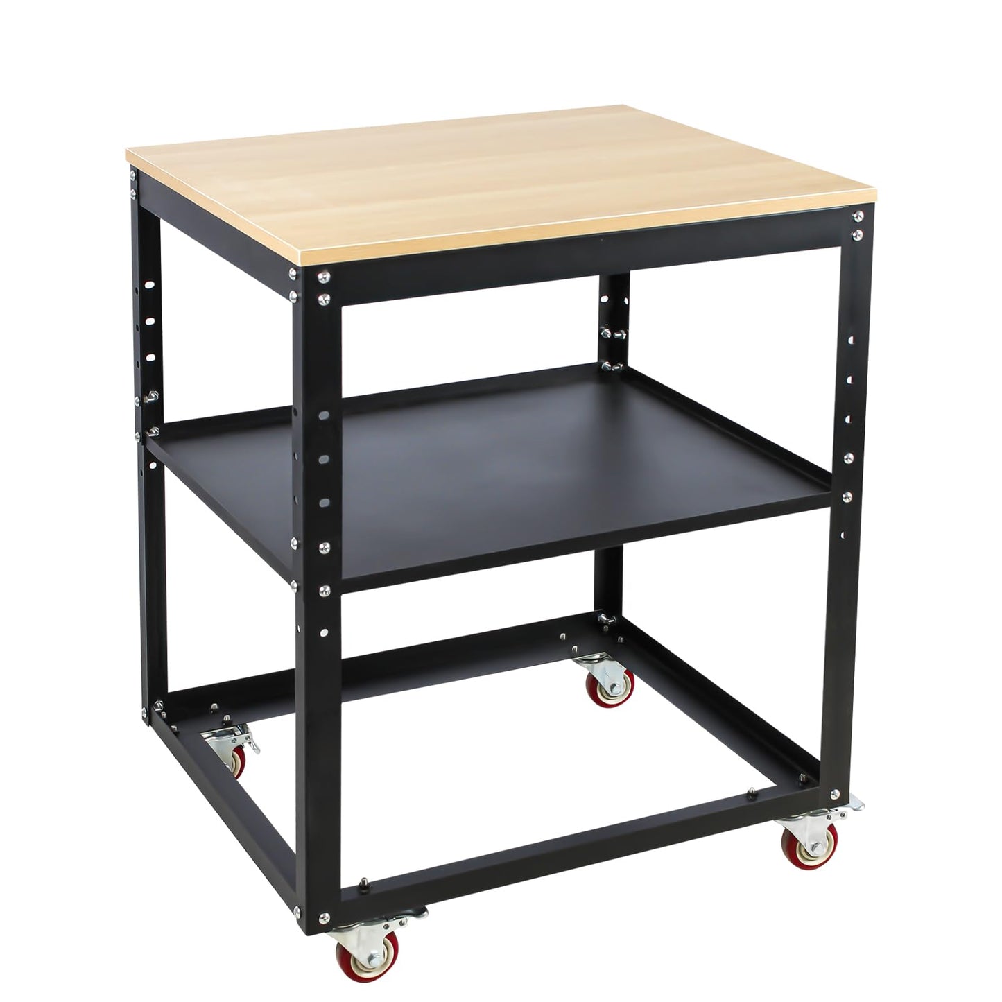 Planer Stand with Wheels, 550 lbs Load Capacity Power Tool Stand, Planer Table Stand with Extension Rollers, Height Adjustable Miter Saw Stand, for Most Planers, Saws, Bench-top Machines, Power Tools