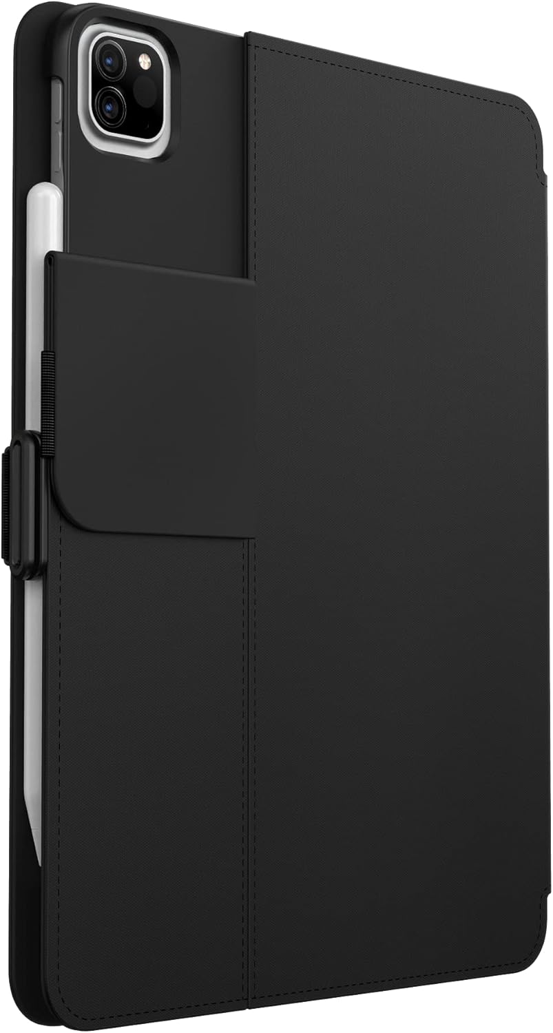 Speck 4th 11 Inch Case for iPad Pro Generation - Drop & Camera Protection, Slim Multi Range Stand, Apple Pencil Holder