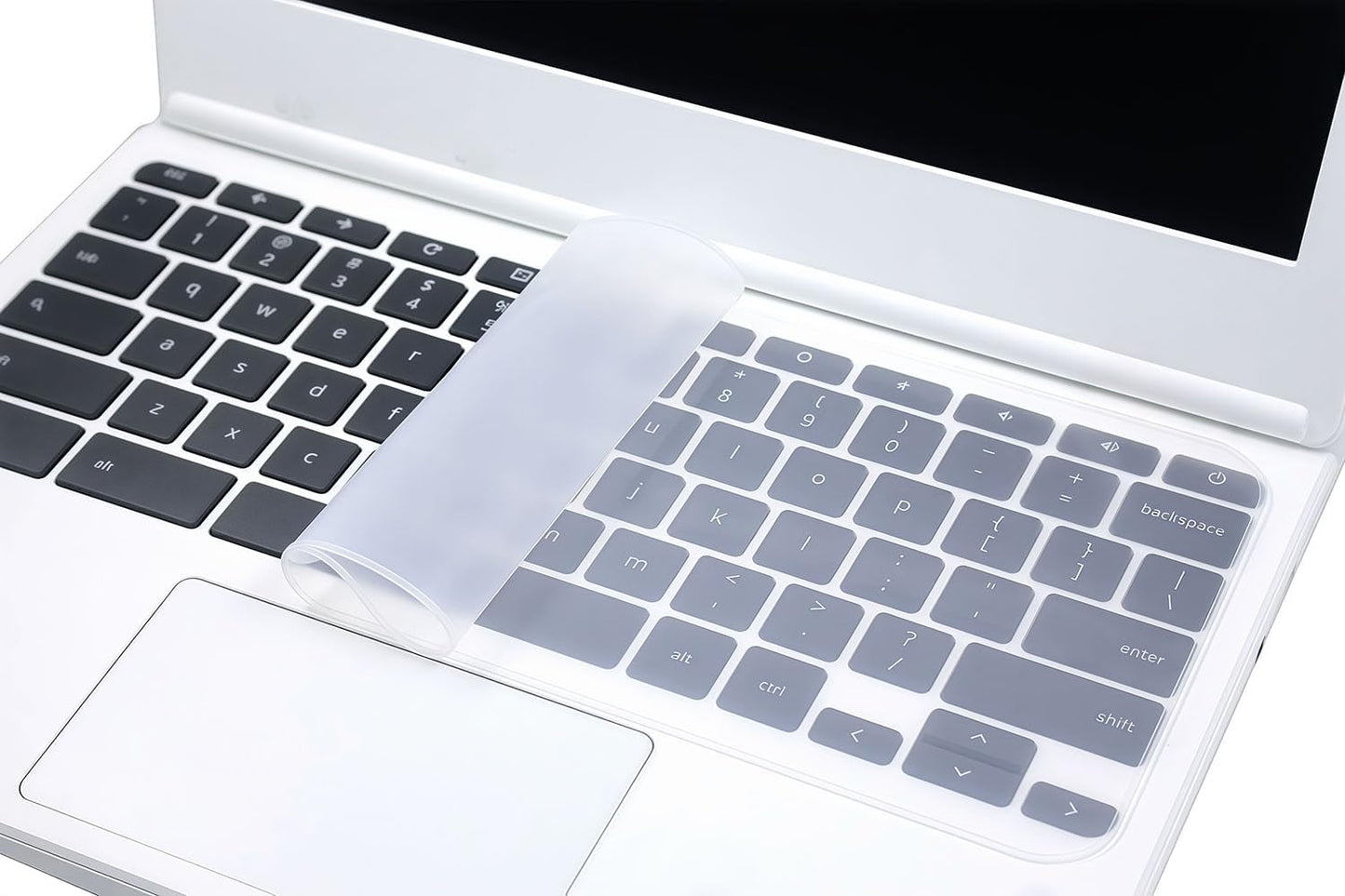 JuYuish 2 11" 4.7" 11"-12" PCs x Ultra Thin Universal Silicone Keyboard Cover Skin Compatible for Most MacBook HP Dell