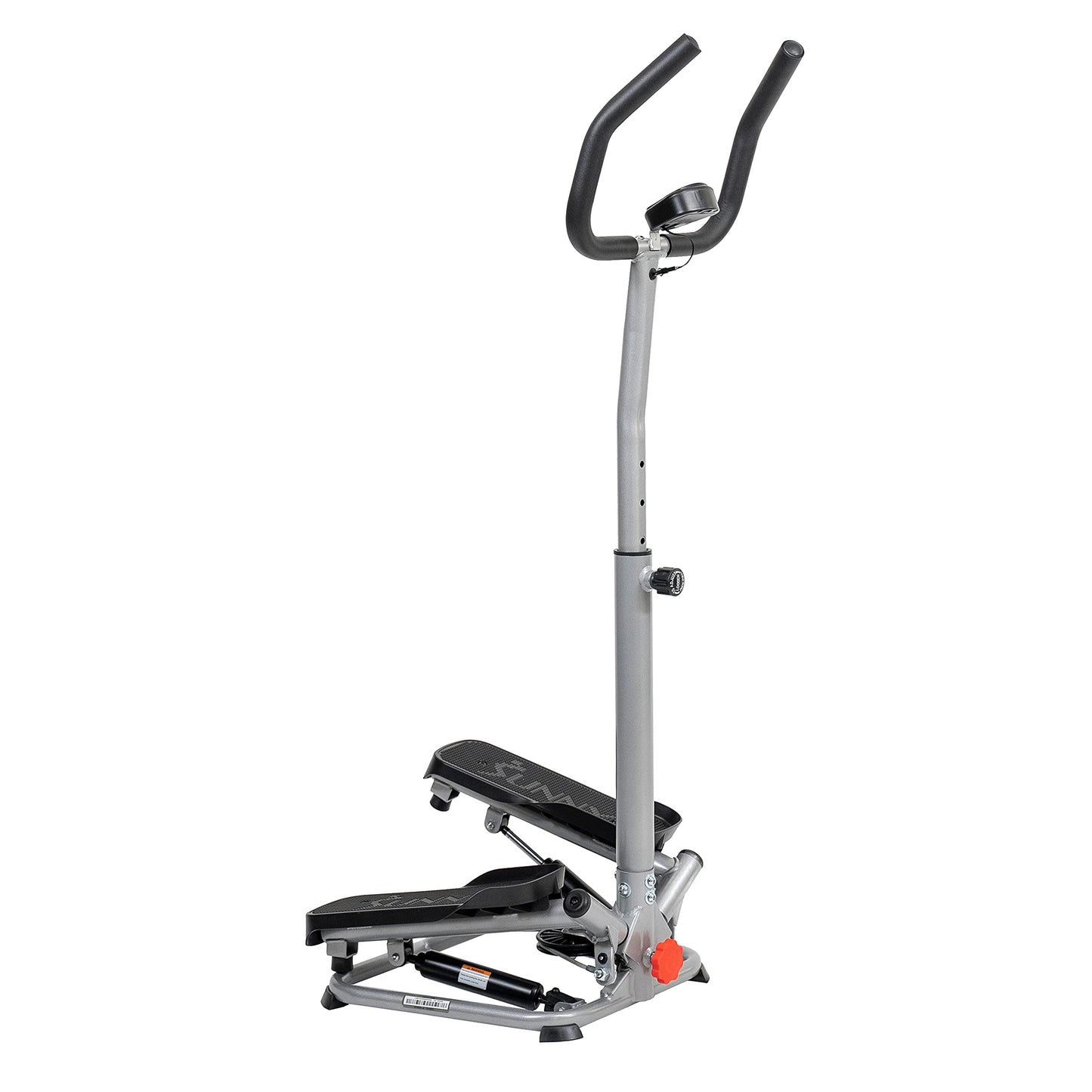 Sunny Health & Fitness Twist Stair Stepper Machine with Handlebar, Low Impact Stepper, Compact & Space Saving for Home Workouts SF-S020027