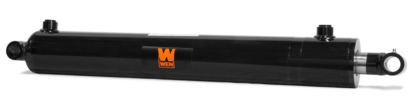 WEN WT2518 Cross Tube Hydraulic Cylinder with 2.5-inch Bore and 18-inch Stroke