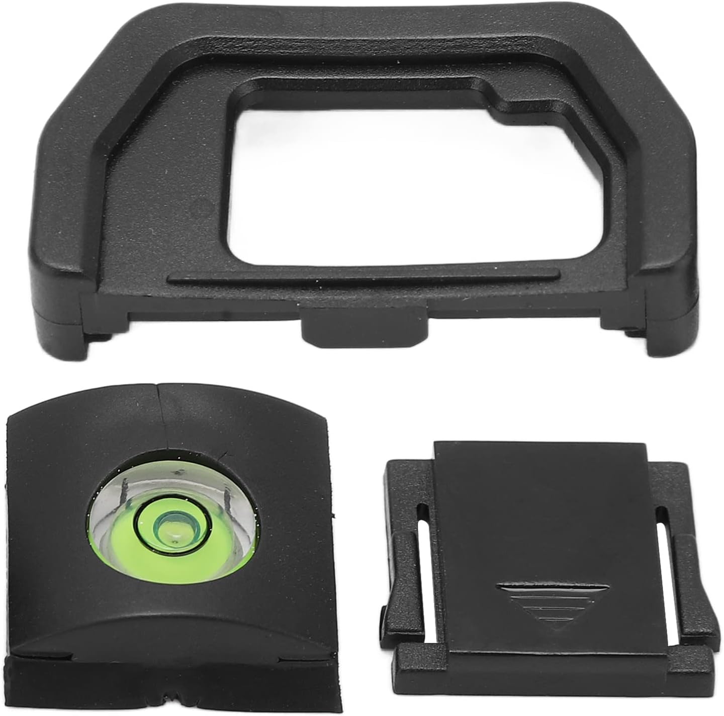 Set EM5 EM10 Viewfinder Eye Cup Cold Shoe Cover Horizon Level for II II Cameras - Protective Eyecup, Cover, Leveling