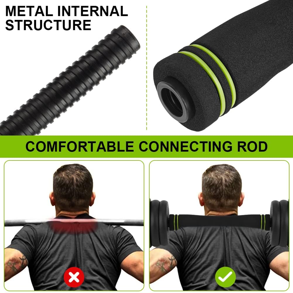 88Lb Adjustable Dumbbell Weight Set, Free Weights Dumbbells Set for Home Gym,Round