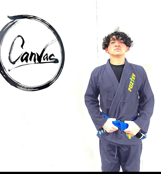 Kids Brazilian Jiu Jitsu Gi For Kids BJJ Gi Youth Grappling Kimonos Preshrunk Lightweight Martial Arts Uniform