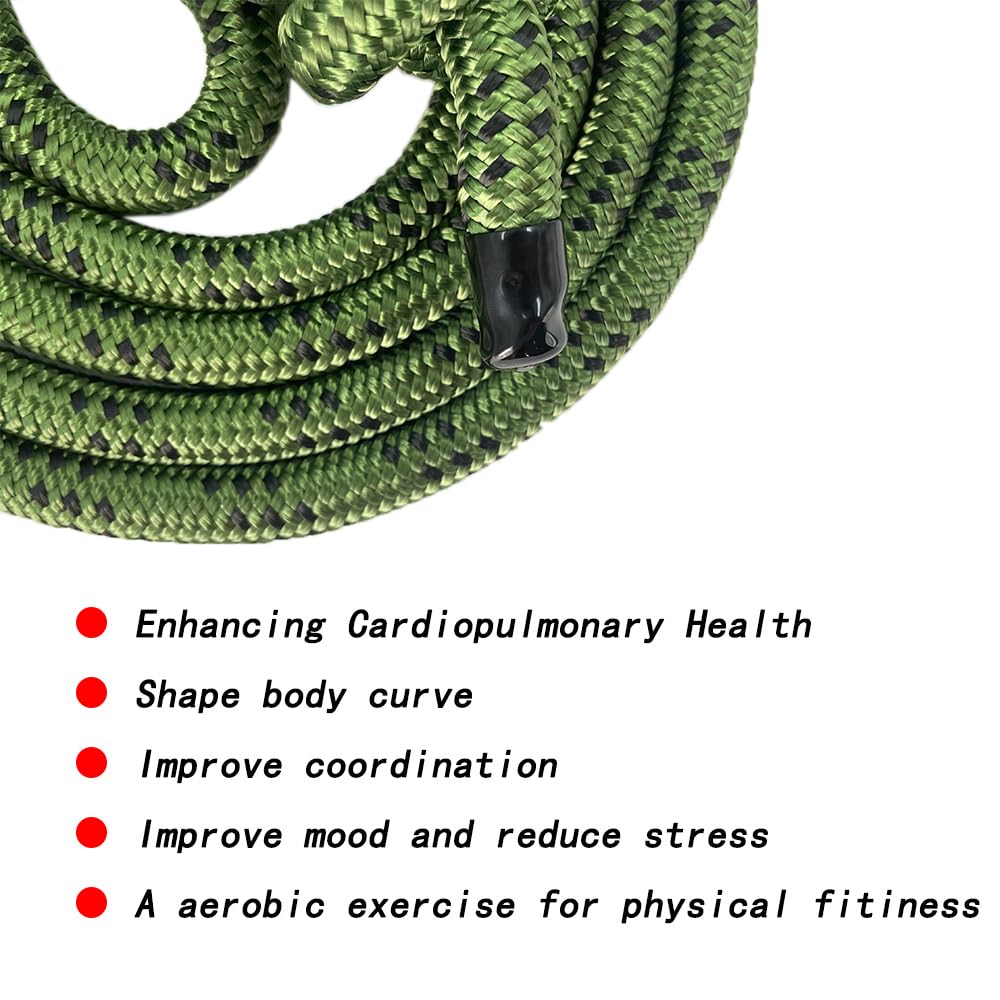 LOOEEL Flow Rope Exercise Jump Rope,High-Performance Portable Sports Rope,used for Aerobic Exercise,Adjustable Flow Skipping Ropes Suitable for Beginners Both Indoors and Outdoors.