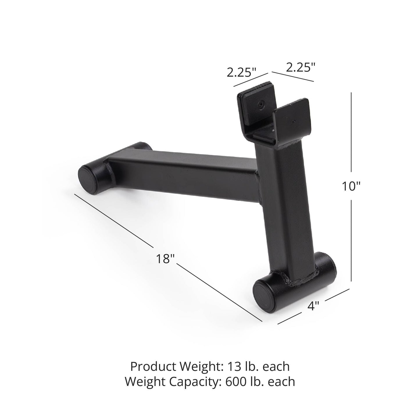 Titan Fitness Mini Deadlift Barbell Jack Stand, Pair