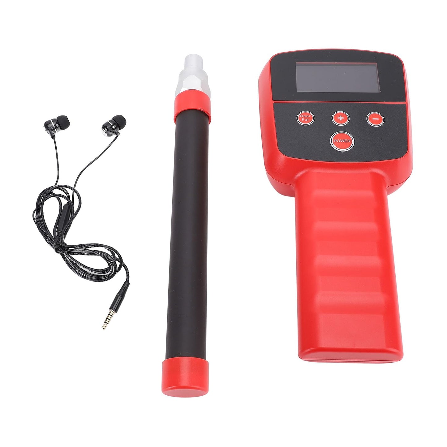 Pongnas 512Hz Underground Pipe Locator with LED Display Water for Pipeline Blockage Detection Cable Pipe Tracing