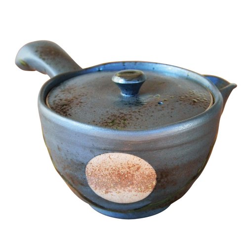 Japanese Teapot Ceramic Kyusu 11.5 fl oz Arita Imari ware Made in Japan Pottery Tea pot for Green Tea Fuku kasumi