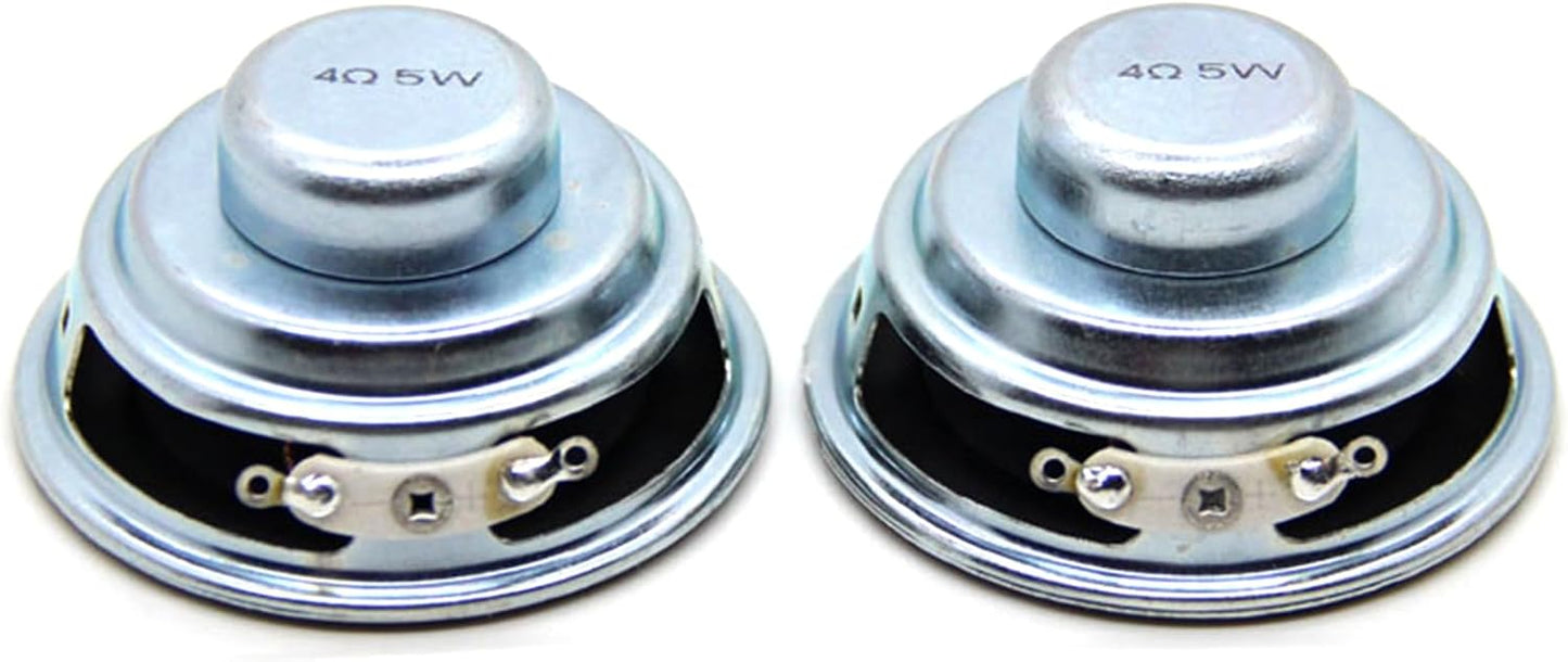 ZSYTF 5W 4Ohm 52mm 5W Internal Speaker Powerful Bass Full Frequency Sound Enjoy Clear & Durable Speaker Replacement