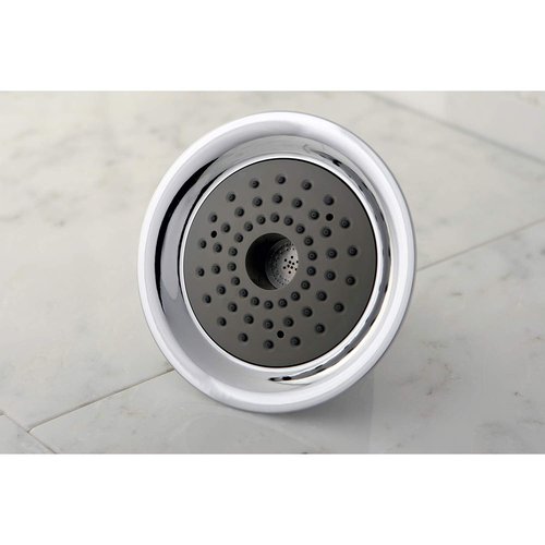 Kingston Brass Watersense KX361 6-inch Diameter High Velocity Aeroflow Shower Head, Polished Chrome
