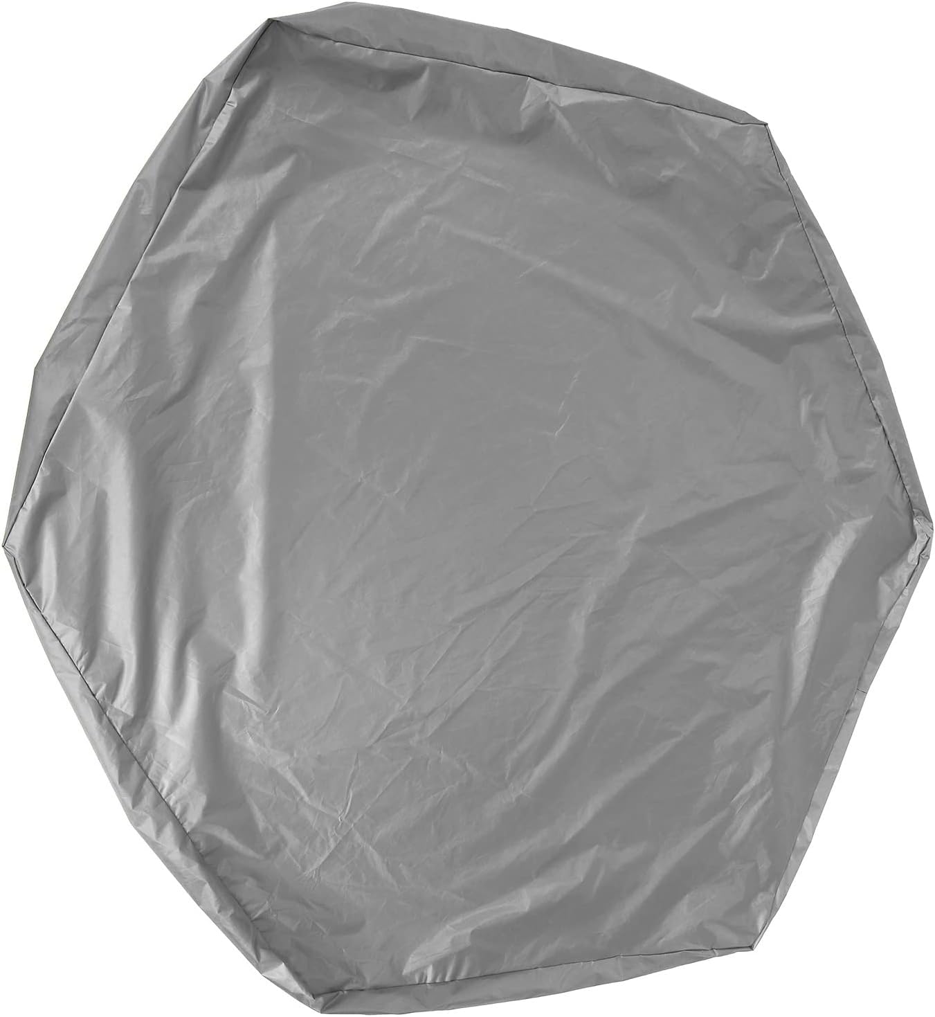 Blaihild 140x120 Cm Sandbox Cover, Pool Cover with Drawstring, for Garden Sandpit and Sand Toys (Grey)