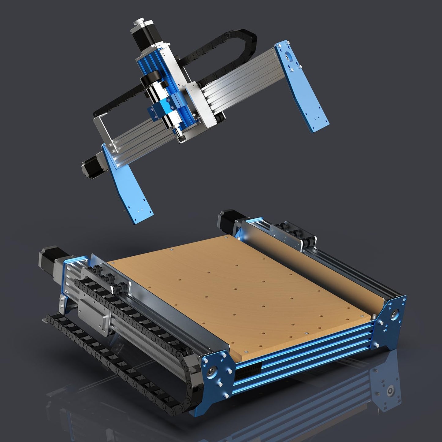 Genmitsu CNC Router Machine PROVerXL 4030 for Wood Metal Acrylic MDF Carving + 39” x 40” (1000 x 1020mm) XY-Axis Extension Upgraded Accessories Kit