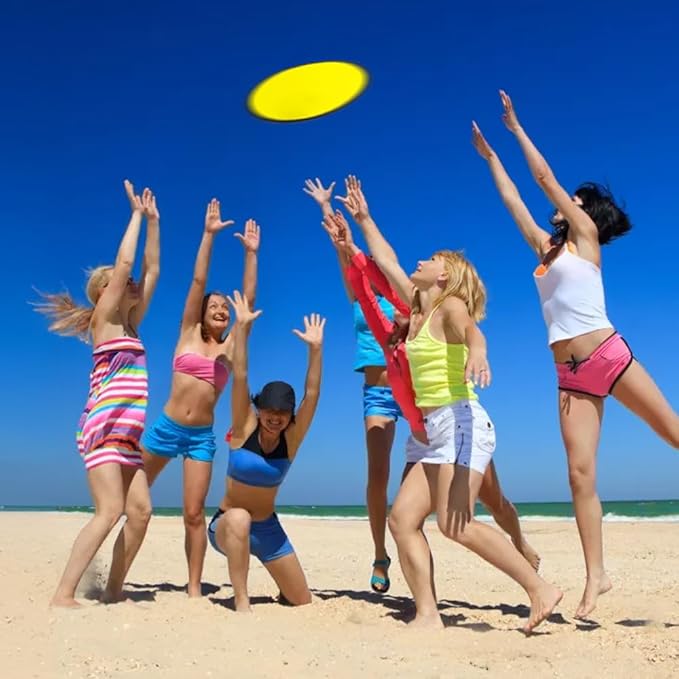Foldable Flying Disc or Fan Folding Pocket Discs Set Folding Flying Beach Party Favors for Teens Summer Outdoor Activity Flying Fan for Birthday Party Halloween Christmas