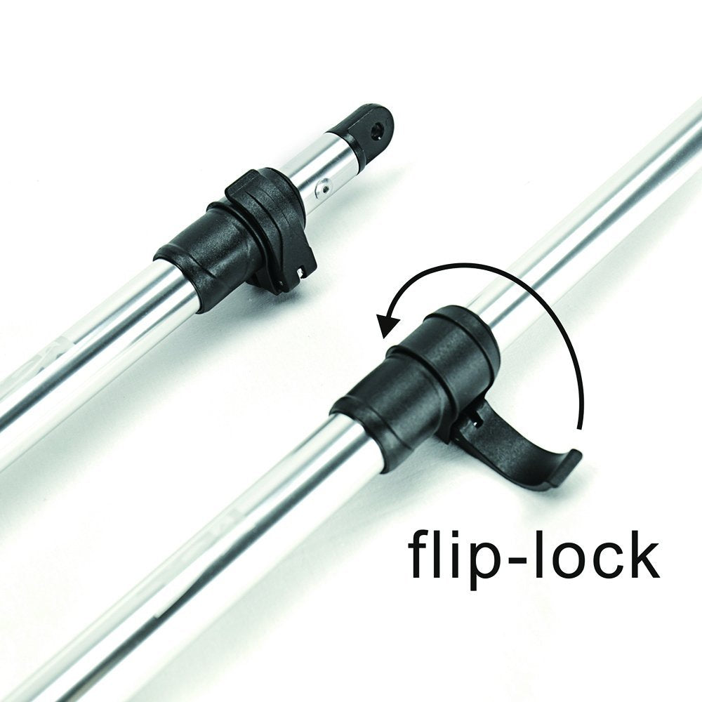 MSC® New Adjustable Bimini Rear Support Poles, 1" Aluminum Support Poles,Fit Most Types of Bimini Tops