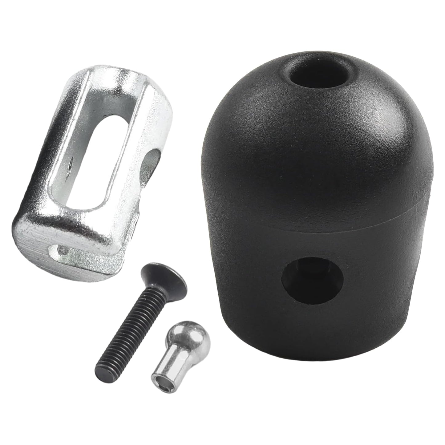 DYNWAVE Gym Machine Cable Stoppers Balls Stopper Fixing Set Weight Cable Machine Clothesline Pulley Set Terminals Heavy Duty for Exercise Workout Home, B