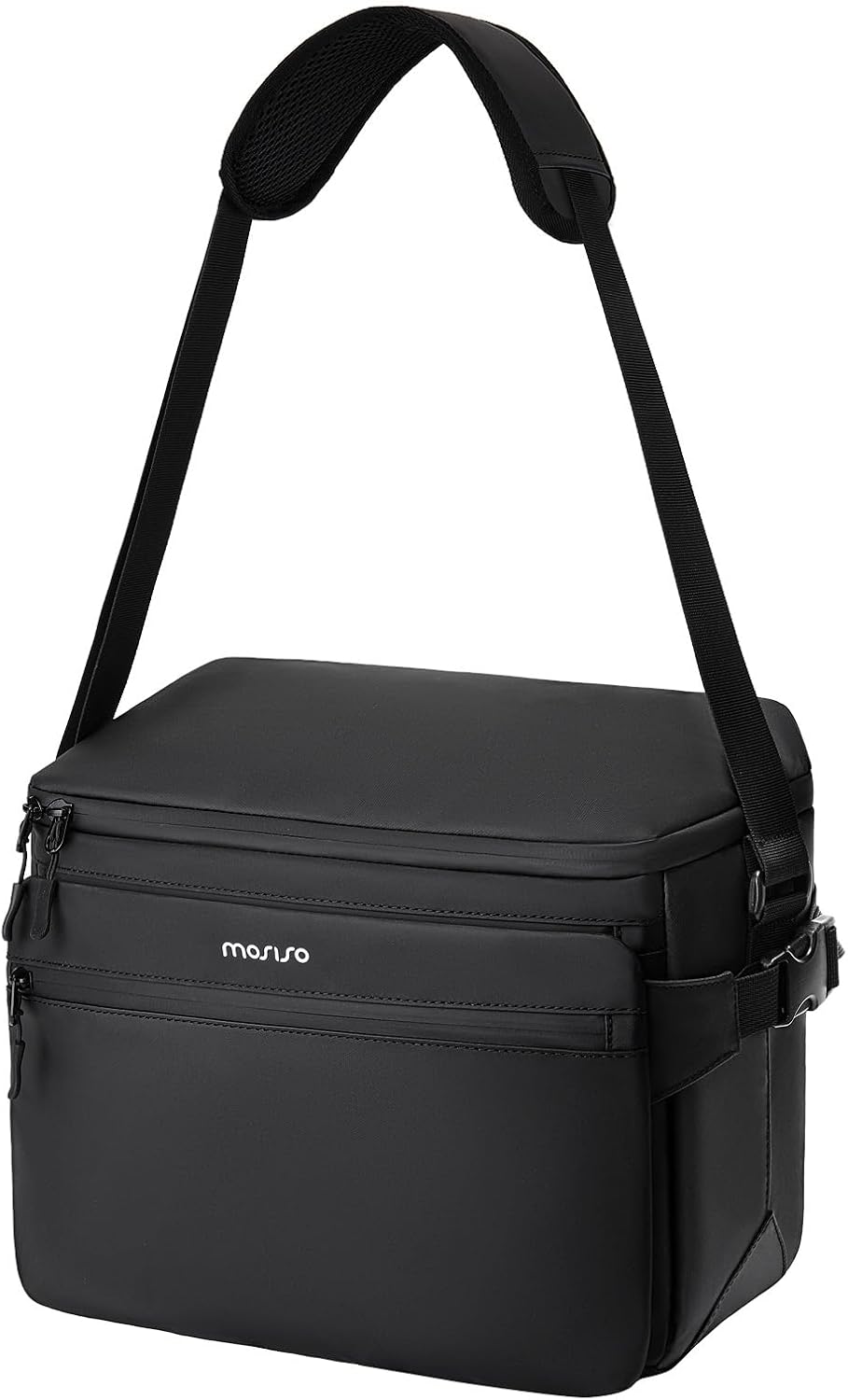 MOSISO Camera Bag, Photography Shoulder Messenger Bag for DSLR/SLR/Mirrorless Cameras, Waterproof Crossbody Camera Case
