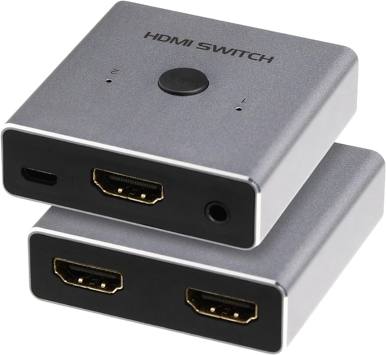 Generic 4K 2 1 HDMI Switcher in Out Plug & Play HDMI Selector for TV, Monitor, Laptop