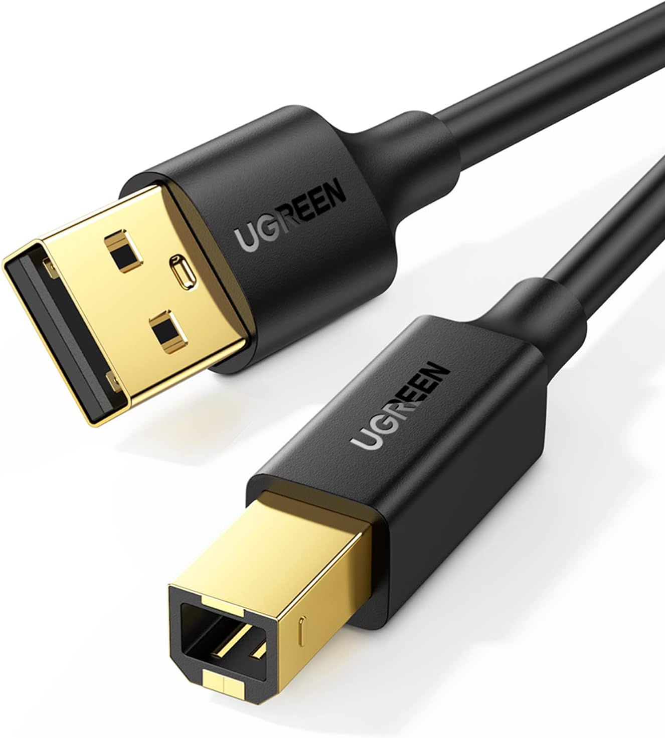 15 UGREEN USB Printer Cable - USB A to B Cable, High-Speed Printer Cord Compatible with Hp, Canon, Brother, Samsung