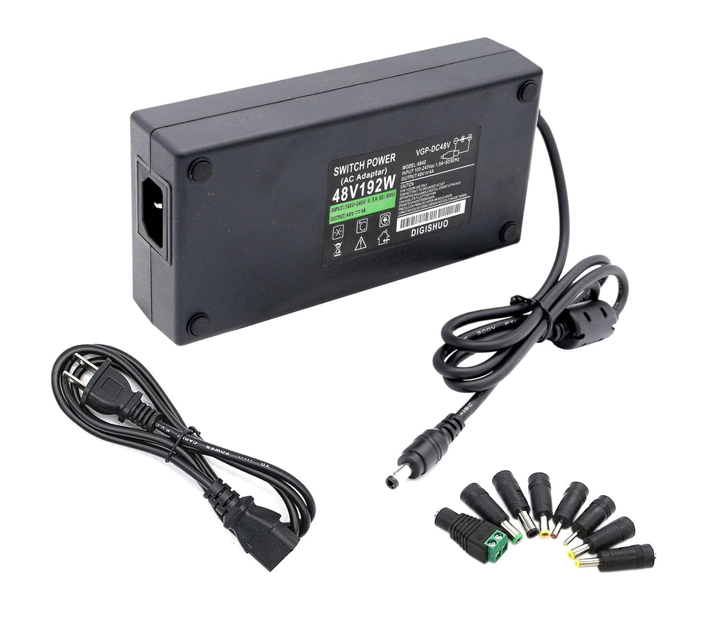 48V 4A 192W 110V/240V 48V 4A DC Power Supply Adapter Transformer Switch AC to DC Switching Converter LED Driver for LED