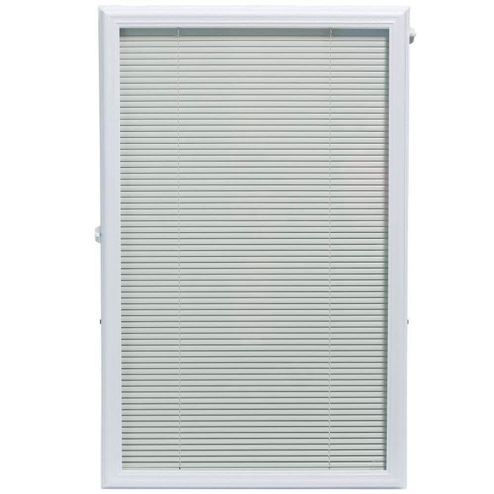 ODL Add On Blinds for Raised Frame Doors - Outer Frame Measurement 24" x 38" - Home Improvement - Easy to Install, Use and Maintain - Innovative Window Shades Behind The Tempered Safety Glass Panels