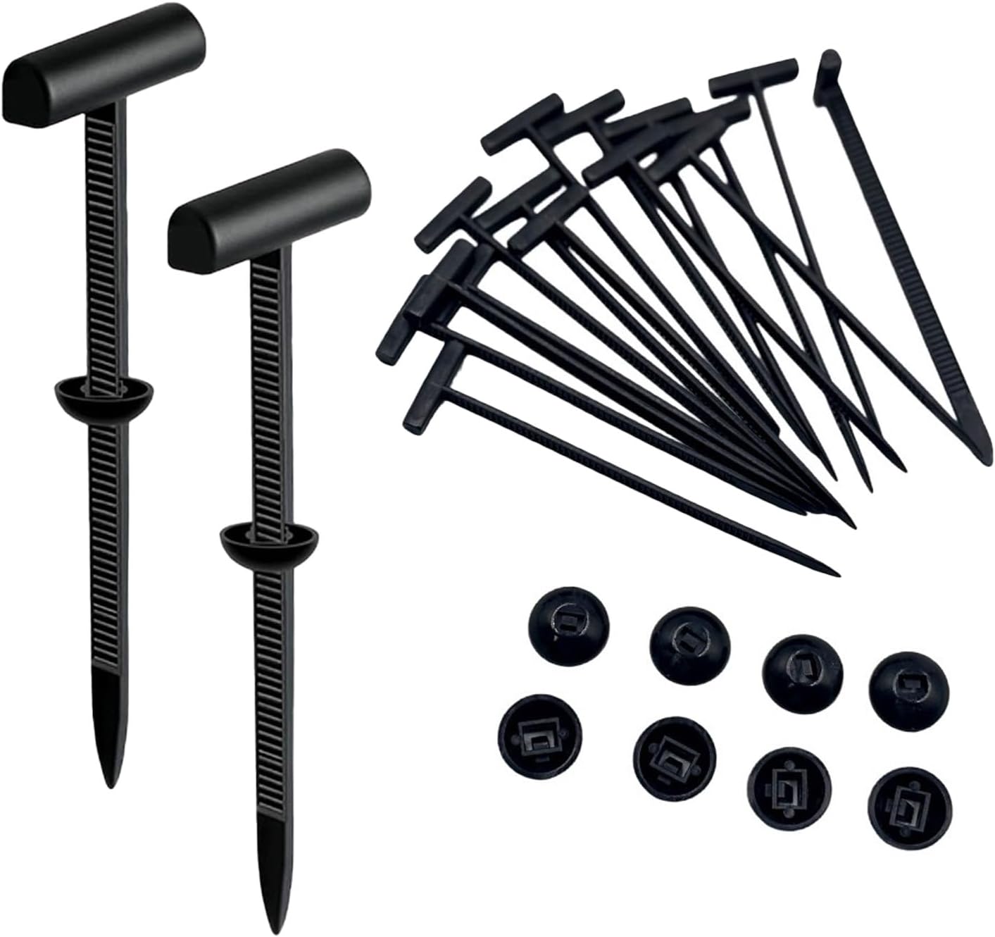 FENXHAPY 150PCS Heavy Duty Nylon Universal Cable Tie Buckle Reusable Snap Fit Fastening Clips For Car Repairs