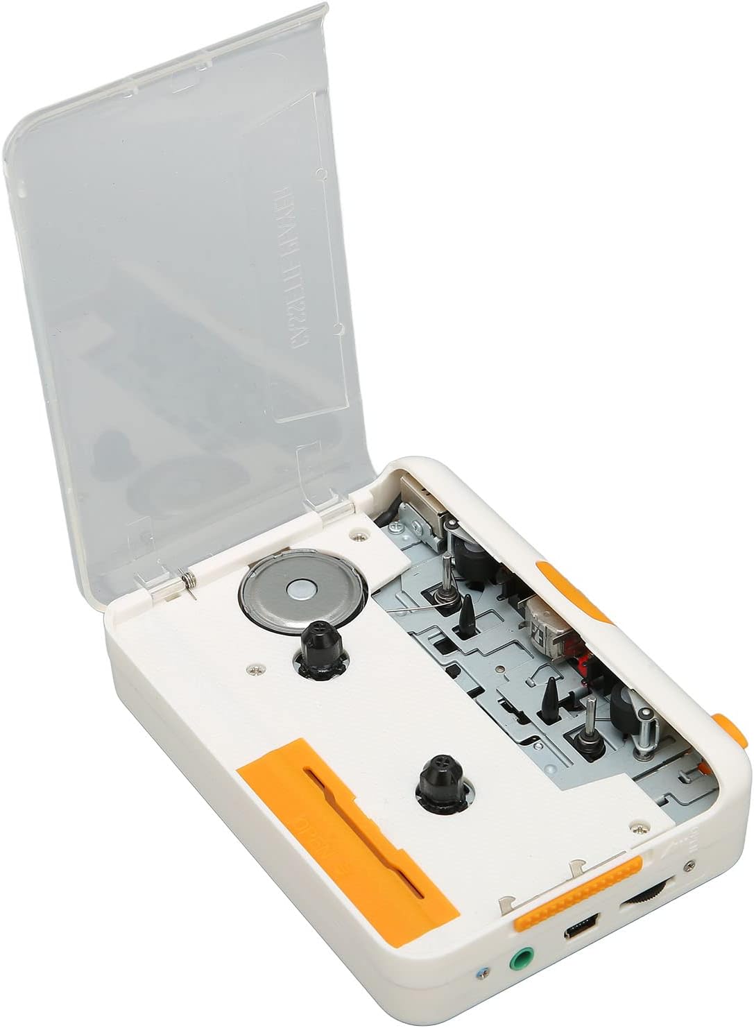 TIKATARER Cassette MP3 MP3 USB to Converter, Portable Tape Player with Earphone Jack Plug and Play for PC Player CD