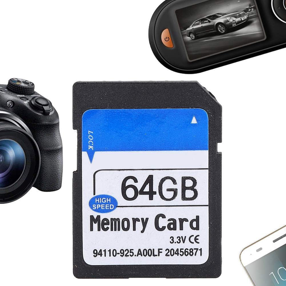 MUNEFE (64G) Camera Memory Card, Micro Memory Card, High Speed Memory Card for Providing Practicality and Efficiency