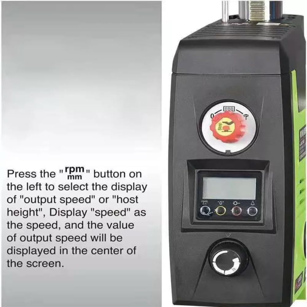 BACHIN Bench Drill Stand 800W Brushed digital display Mini Electric Bench Drilling Machine Chuck 1.5-16mm 6-Speed Benchtop Drill Press, Spindle Speed: 200-2500r/min