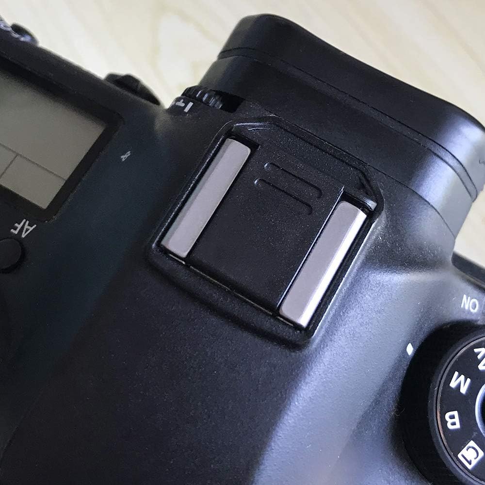 (2+1PCS) MOBOREST Camera Hot Shoe Cover Flashlight Bubble Level Protector for Canon Nikon Panasonic Fujifilm Olympus