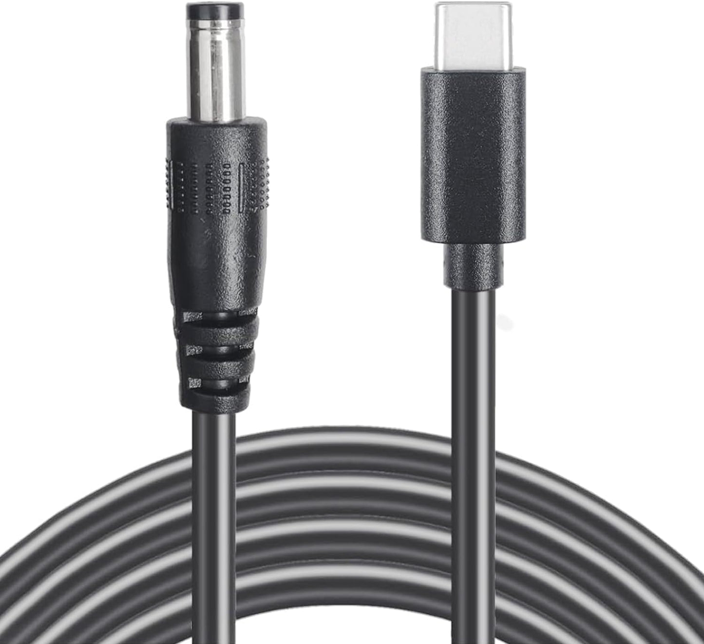 5Ft 12V 3A 5.5x2.5mm 20V USB C to Webcamera Power Cable, DC Adapter USB C Cable Made for GPS, DVR, Webcamera, Speaker