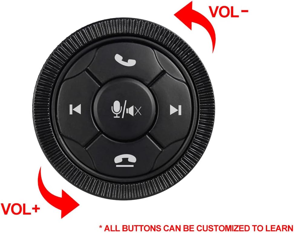 JOYING Latest Universal Steering Wheel Control Watch Band Style with Backlight Buttons for Android Car Stereo DVD
