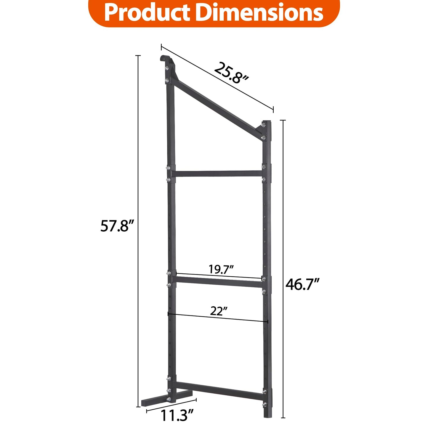 Talustool Shipping Container Shelving Storage Bracket 4Pcs Heavy Duty Cargo Shipping Container Shelf Shelving Brackets Universal