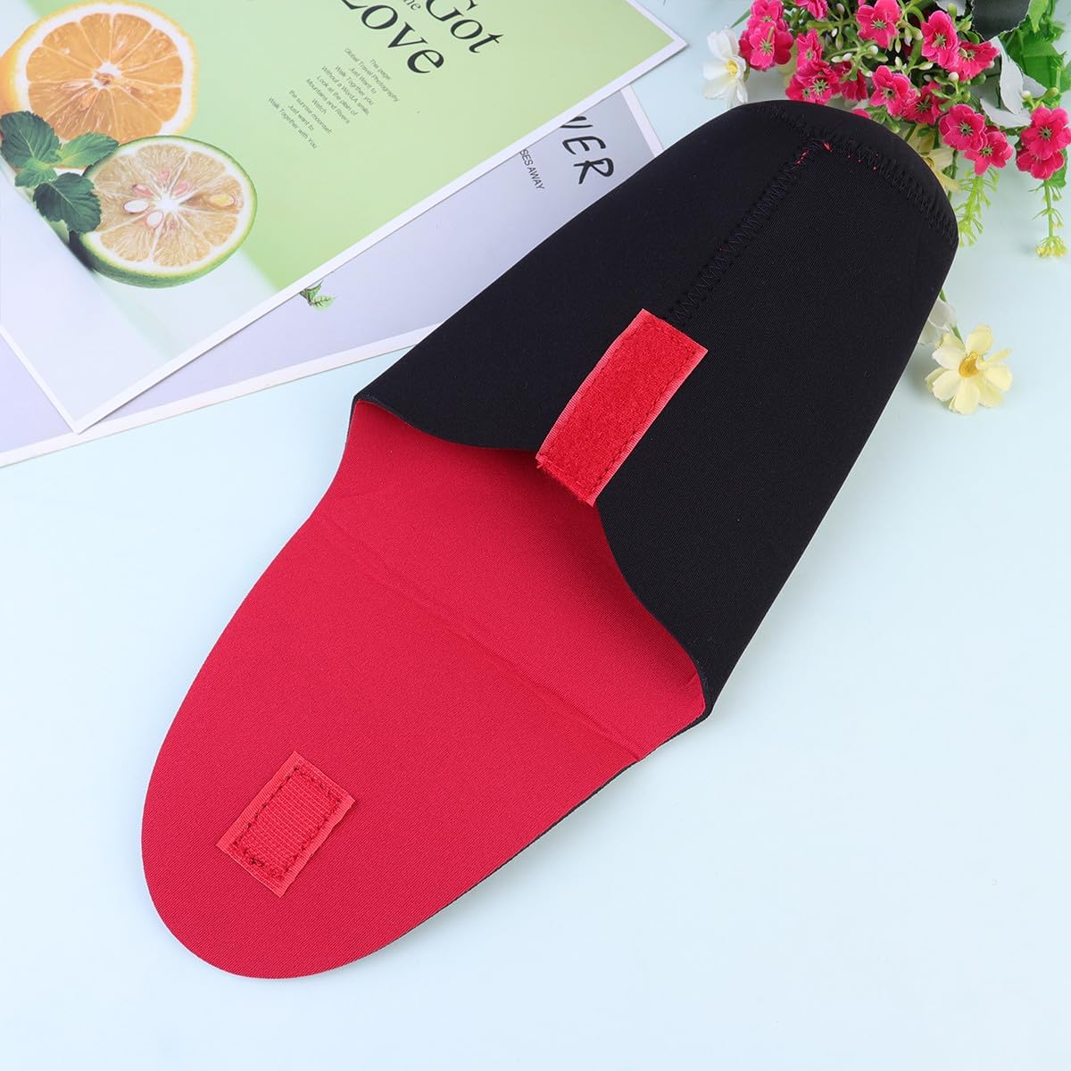 2pcs Thickened Neoprene Camera Lens Bag Diving-Resistant and Lens Sleeve Compact Protective Pouch for DSLR