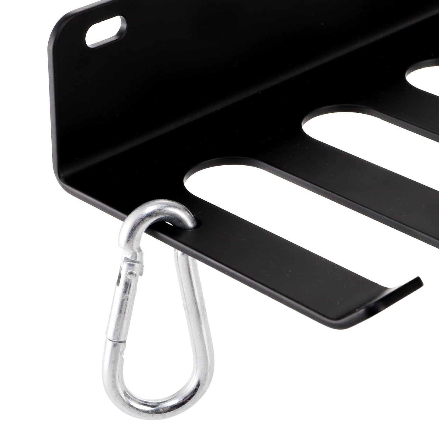 Tebery 9 Hook Home Gym Storage Rack Wall Mount, Fitness Equipment Organizer, Metal Gym Accessory Hanger for Exercise Bands, Jump Ropes, Barbells, Lifting Belts