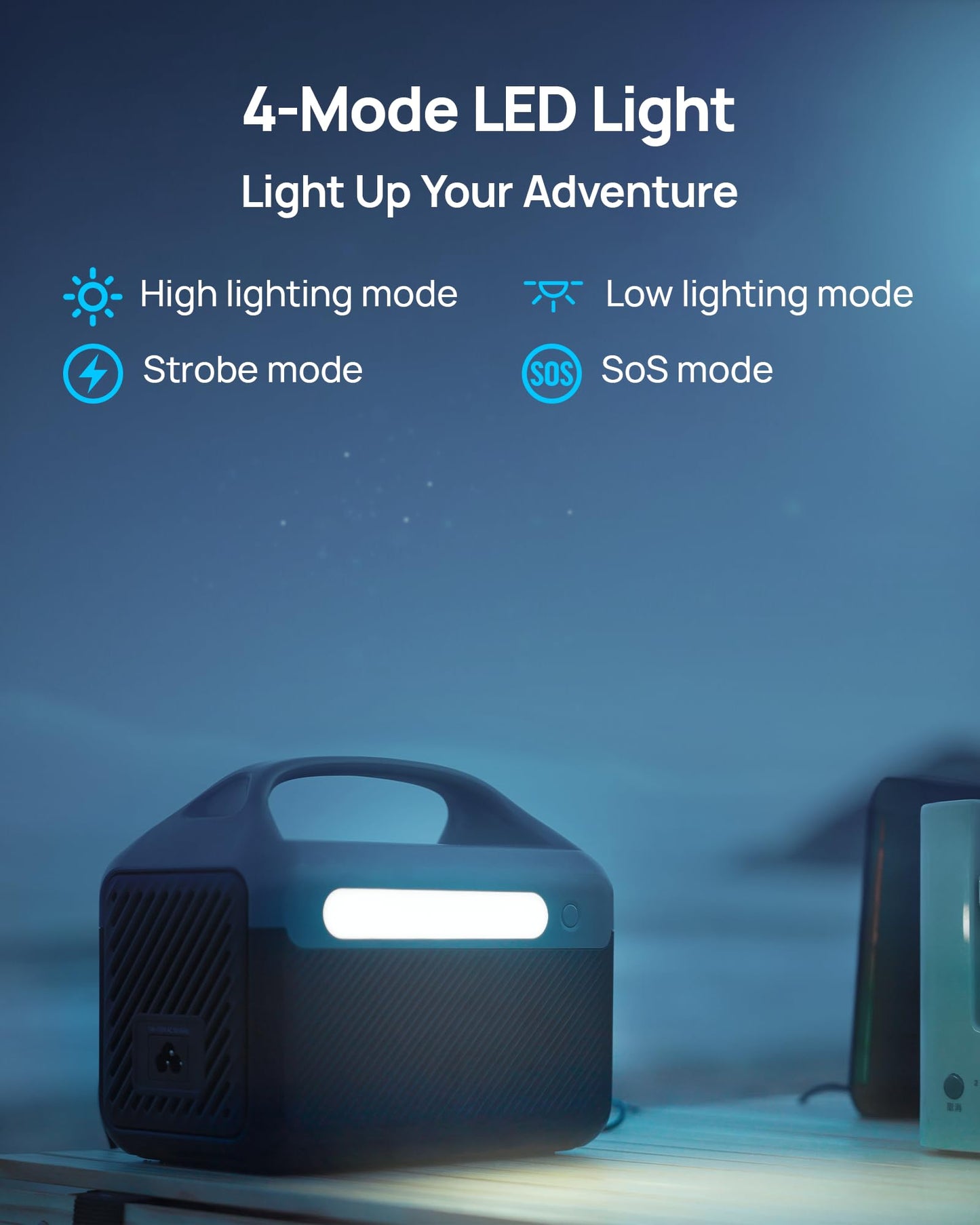 Portable Power Station with Foldable Solar Panels 40w, DaranEner 300w Lifepo4 Battery 60W USB-C Pd, 192Wh Fast Recharge Home Backup Power Bank, Lightweight Solar Generator for Camping, Outdoor Travel