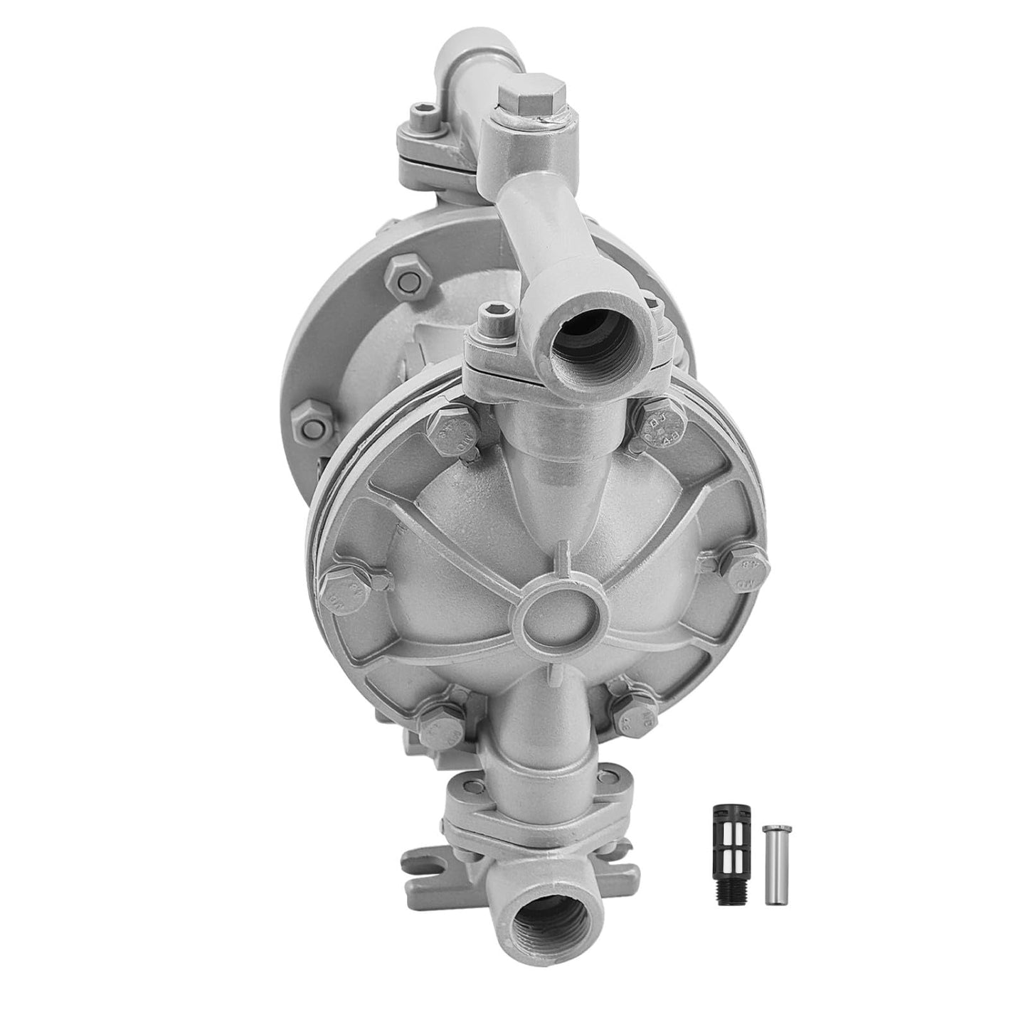 Air Operated Double Diaphragm Pump 1/2 inch Inlet/Outlet Max 115PSI Pneumatic Waste Oil Transfer Pump 16 GPM/60 LPM Replace#DP34-001