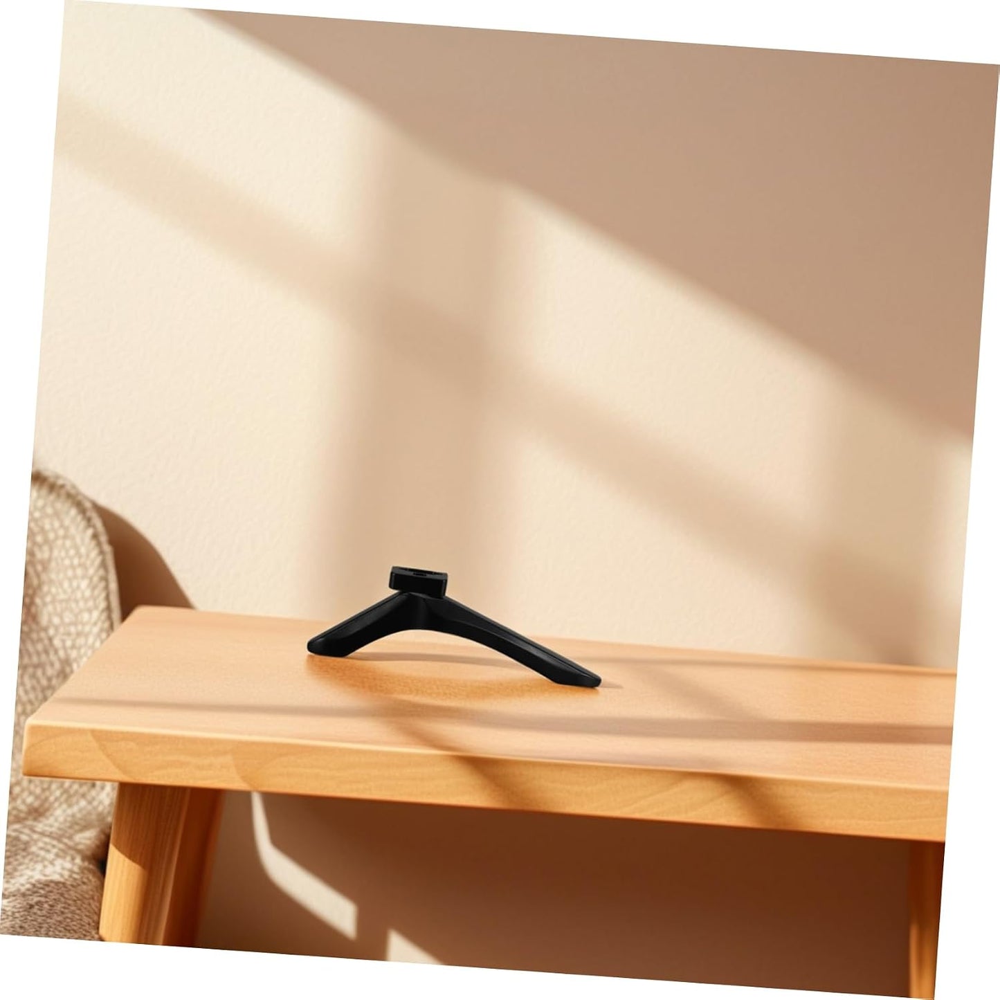 Mobestech 1pair Adjustable Tv Stand Base Legs Tabletop Pedestal Bracket for Various Monitor Easy to Install