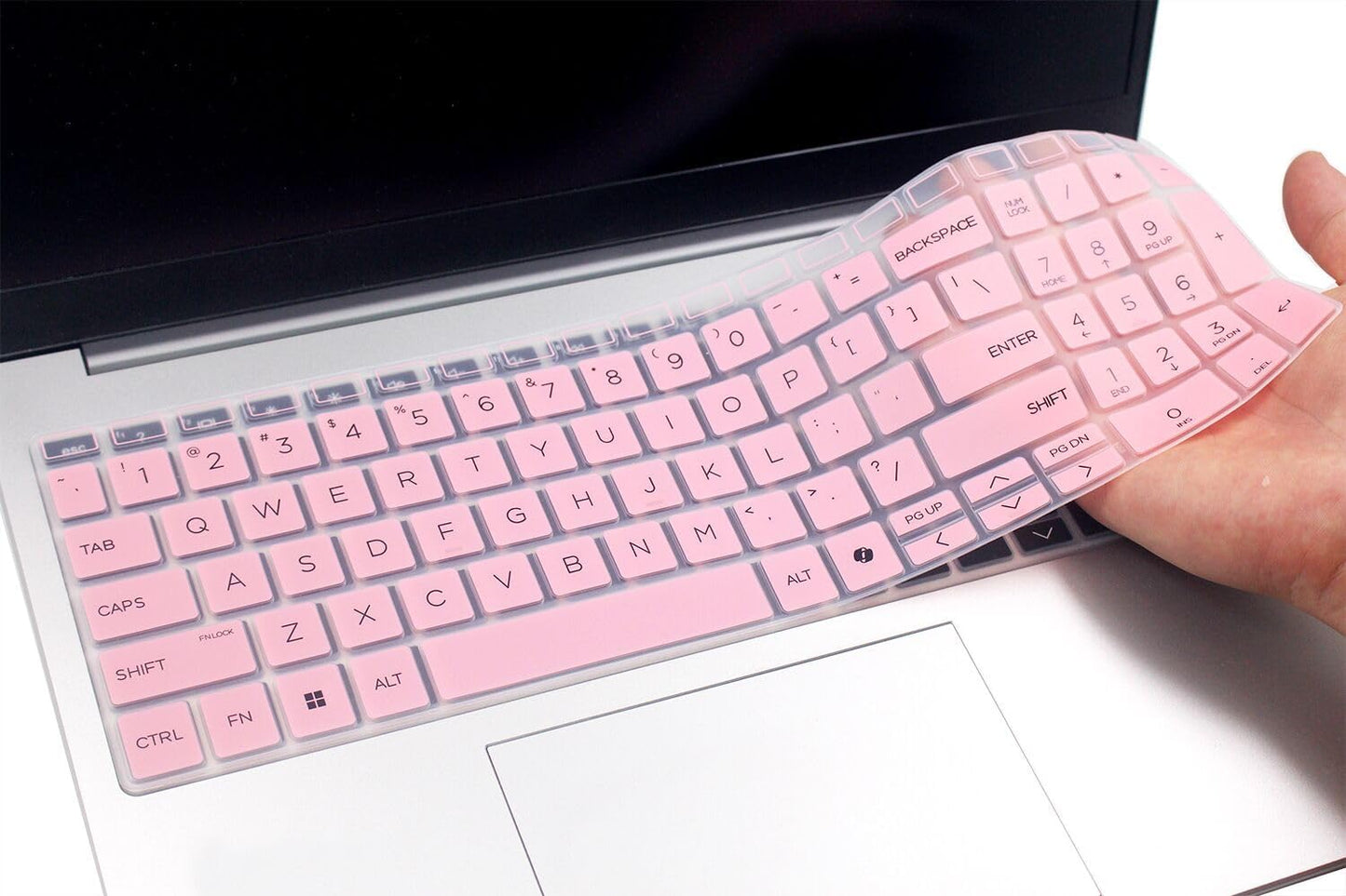 Yuomik 2024 460 465 G11 16 inch G11 16" 450 455 G10 G10 15.6") Silicone Keyboard Skin Cover Compatible for HP ProBook