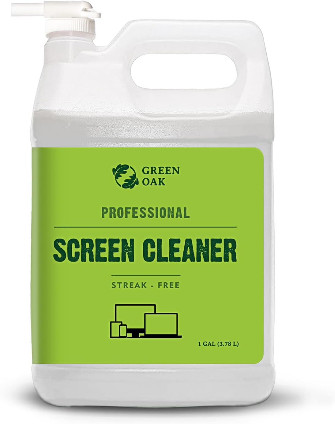 (1 Green Oak Screen Cleaner Refill Professional Screen Cleaner Spray - Best for LCD & LED TV, Tablet, Computer Monitor
