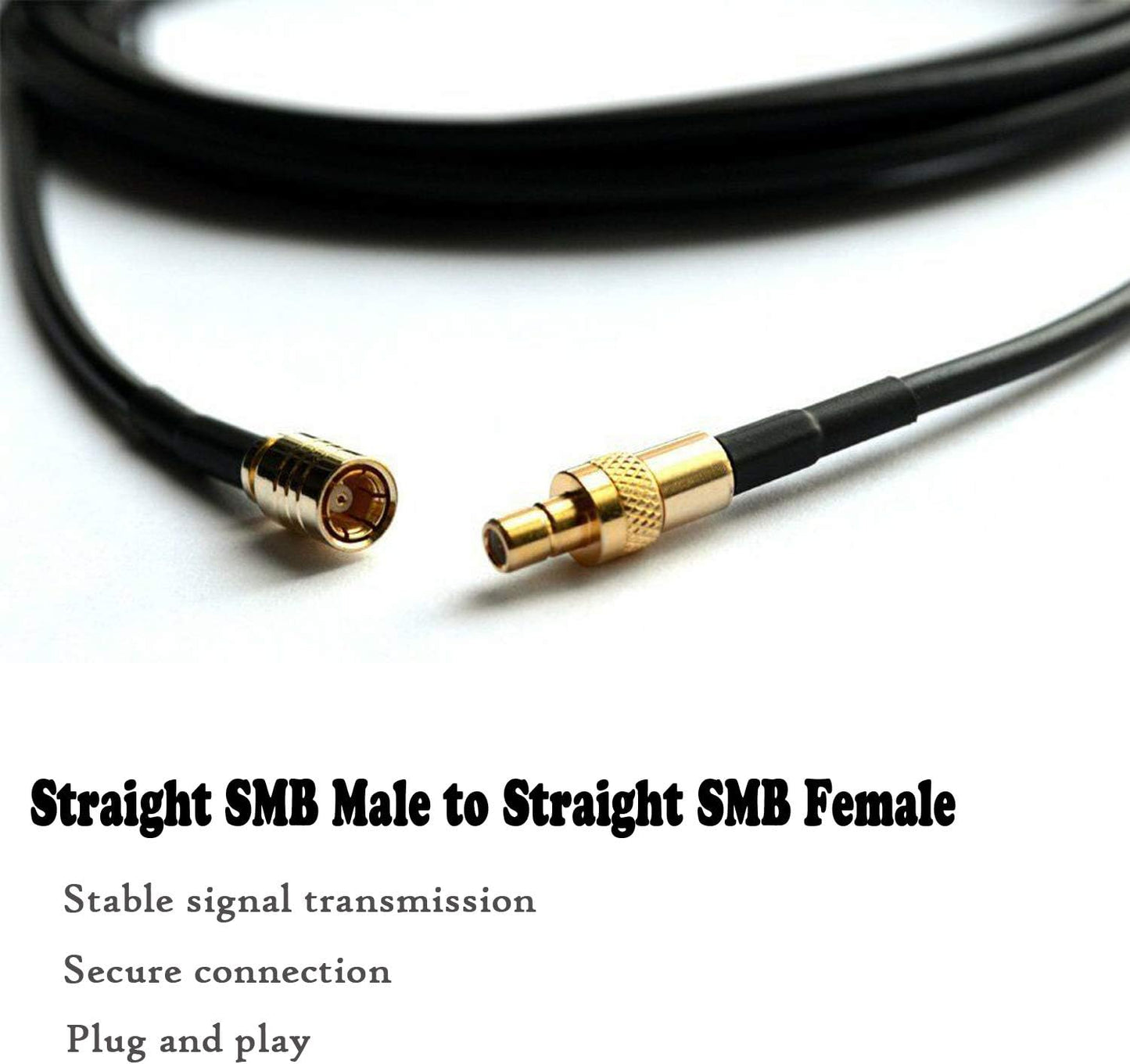 23' Anina XM Antenna Extension Cable for Sirius Home Vehicle Satellite Radio Stereo Receivers Tune Straight SMB Male
