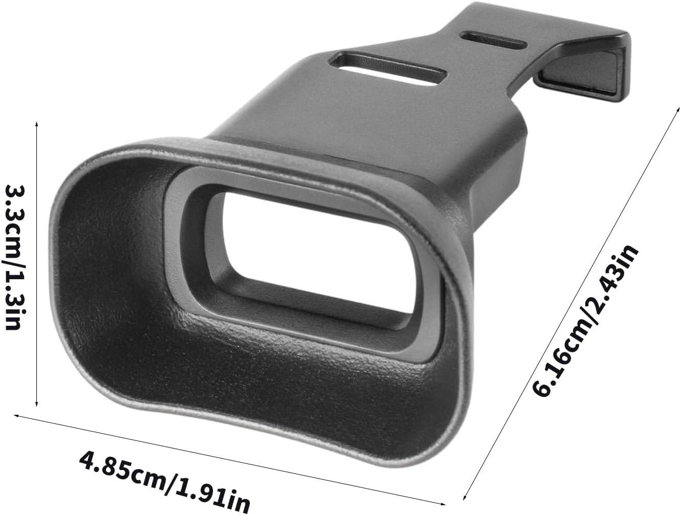 JINPIAOPIAO A7C A7CR Soft Silicone Viewfinder for II Camera Enhances Stability Comfort with Anti Loss Lanyard