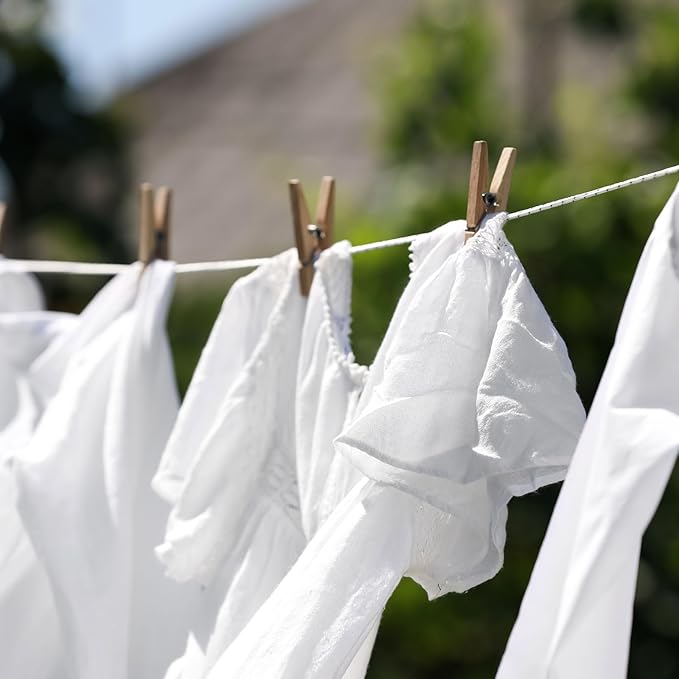MECCANIXITY 3/16 Inch Polypropylene Rope Braided Ropes, 328ft Nylon Rope Hollow Utility Cord for Clothesline, Camping, Hiking, Outdoor, Light Green
