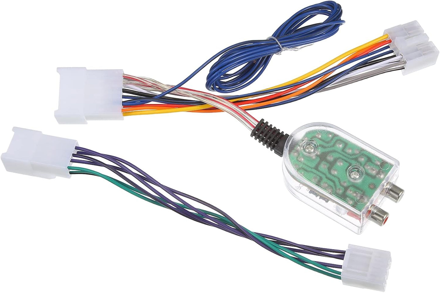 X AUTOHAUX 1 Set 1987-1995 Radio Amp Subwoofer Amplifier Plug Play Wire Wiring Harness Adapter Inline Converter