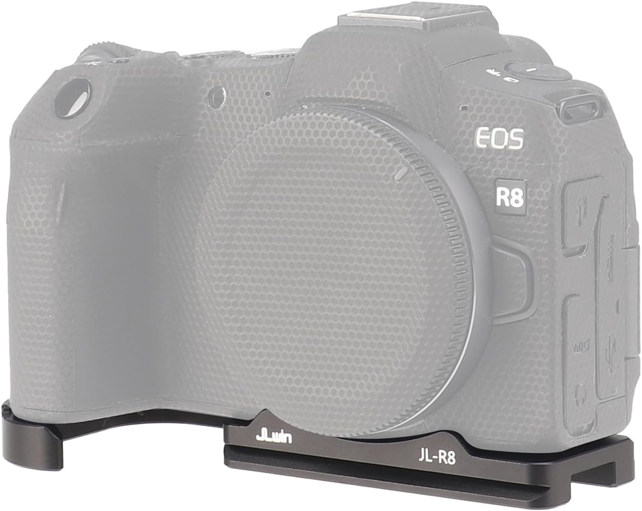 FocusFoto R8 Quick Release Baseplate QR Plate Mount for Canon EOS & RP Mirrorless Camera, Compatible with Arca-Swiss