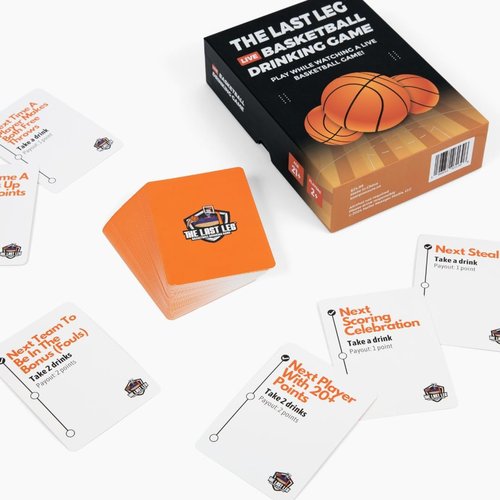 Beer Pressure Live Basketball Drinking Game - Perfect for Game Days, Tailgates & Parties
