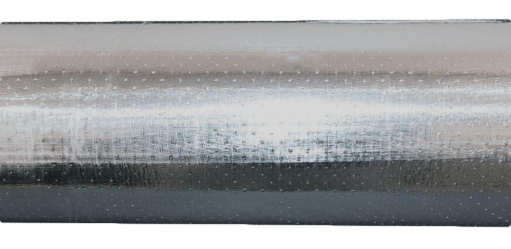 US Energy Products Radiant Barrier Insulation 1000 sqft (4ft Wide) Commercial Grade Perforated No Tear Green Energy Radiant Barrier Reflective Insulation Solar Attic Foil Roof House Wrap SCIF RIFD