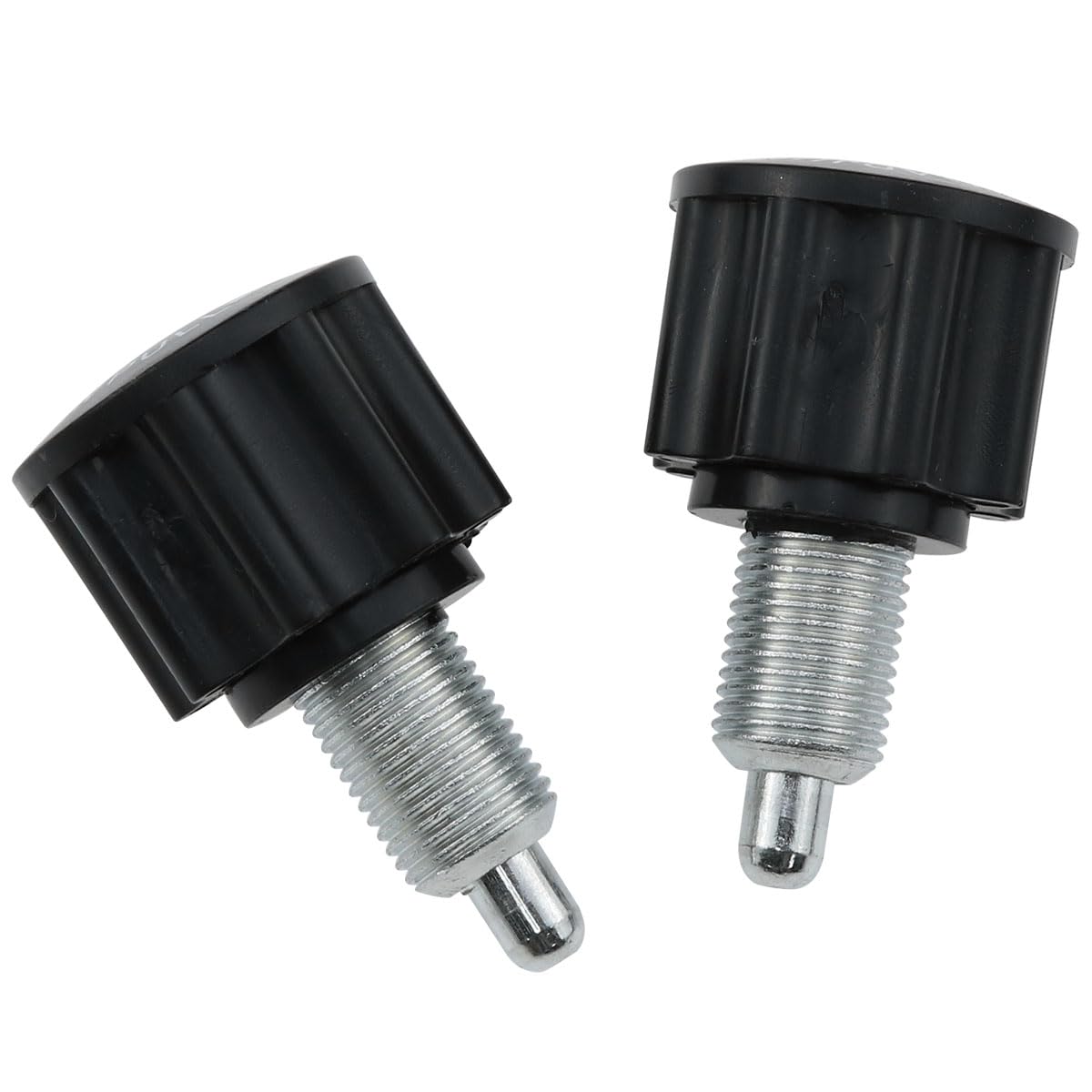 AYLIFU M16 Pop Pull Pin Knob Adjustment Fitness Pop Pull Pin Knob for Fitness Equipment,64×36.2mm/2.52×1.42inch, Bicycle Equipment, Black 2PCS
