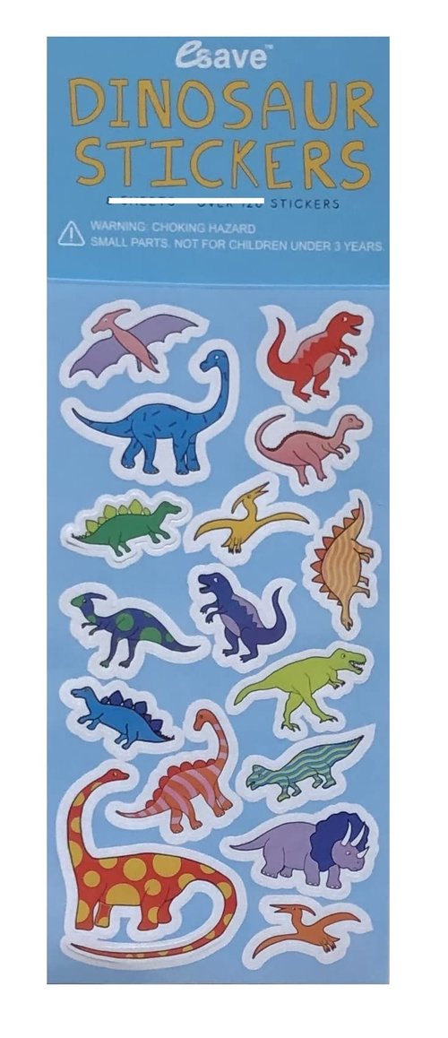Amscan Monster Trucks Birthday Party Supplies Bundle includes 12 Plastic Reusable Cups 16oz and 1 Dinosaur Sticker Sheet