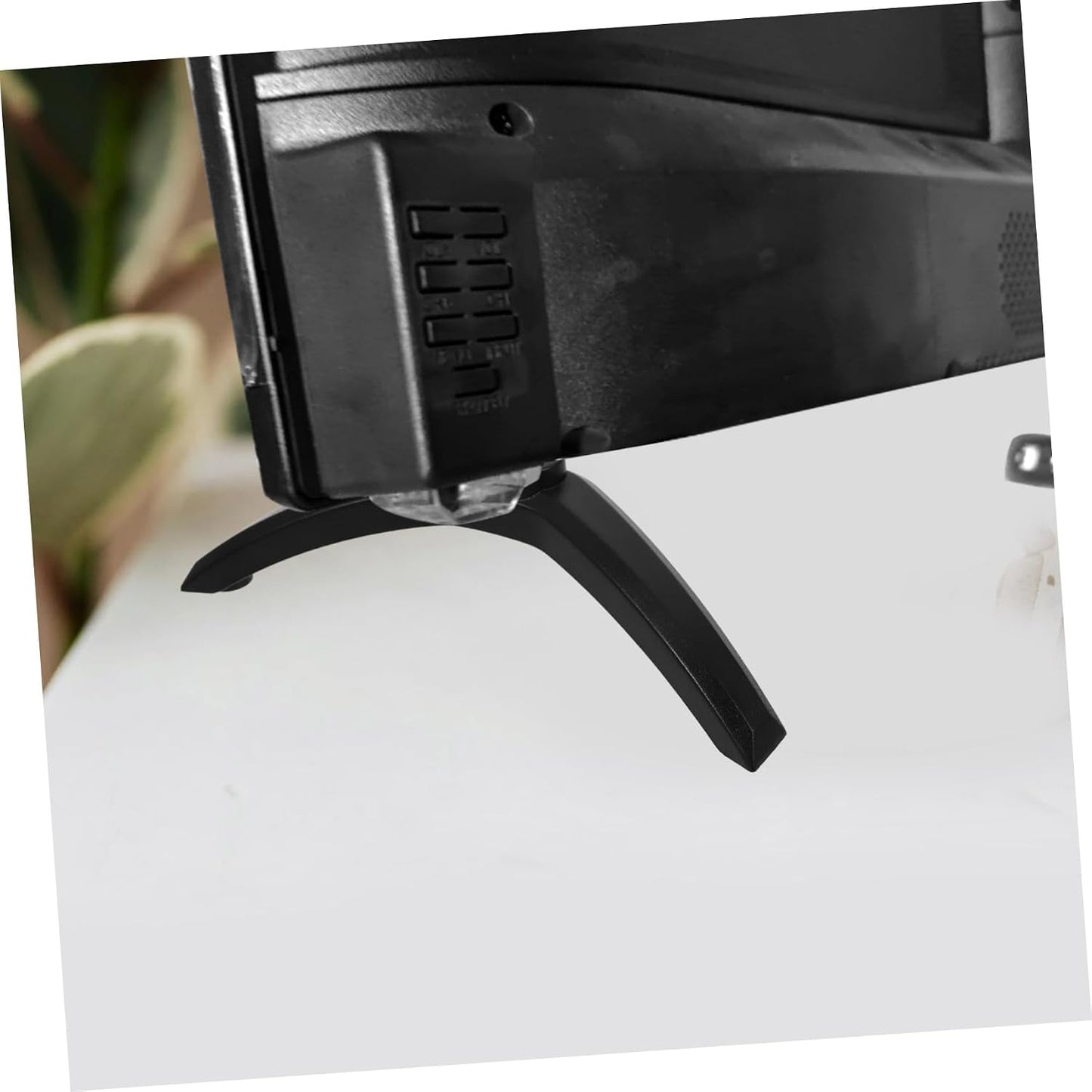 QUMIIRITY 1 Set Tv Stand Base Replacement Stable Pedestal Holder Legs for Televisions and Monitors Versatile Support