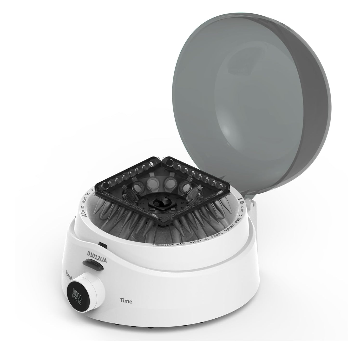 ONiLAB Scientific Mini Centrifuge 10000RPM, Lab Benchtop Centrifuge with 2-in-1 Rotor for 12 x 0.5/1.5/2.0ml and 0.2mL×32 PCR Strips or 44 x 0.2 ml PCR Tubes,Timer 10s-20min,Low Noise≤58dB, 100-240V